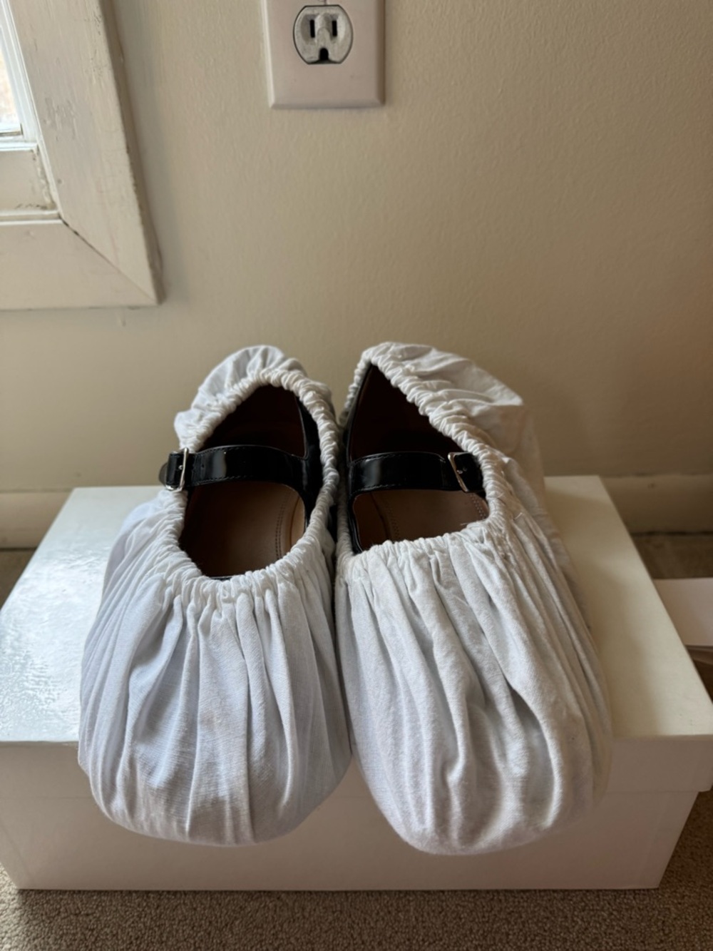 Maison Martin Margiela Black Tabi Mary Jane Flats - Picture 5 of 7